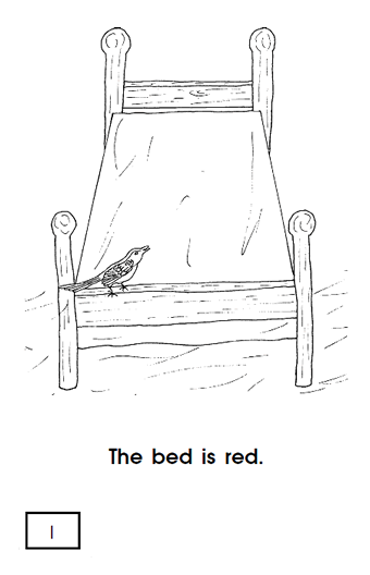 Fun Phonics :: The Bed