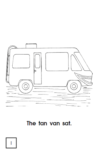 Fun Phonics :: The Van