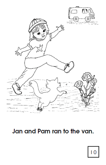 Fun Phonics :: The Van