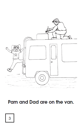 Fun Phonics :: The Van